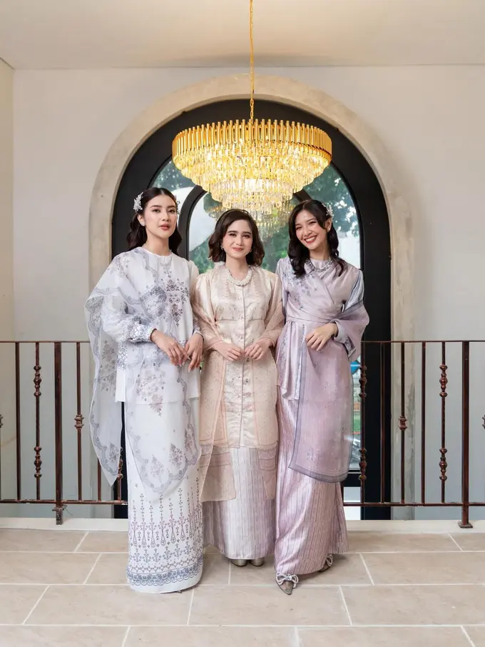 Gaya Kompak Sheila Dara, Tissa Biani, dan Fita Anggriani dalam Modest Wear Pastel, Inspirasi Ramadan & Lebaran 2026