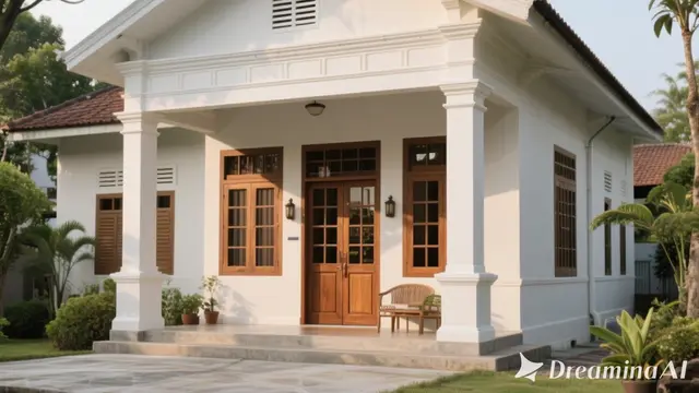 Rumah Kolonial Sederhana