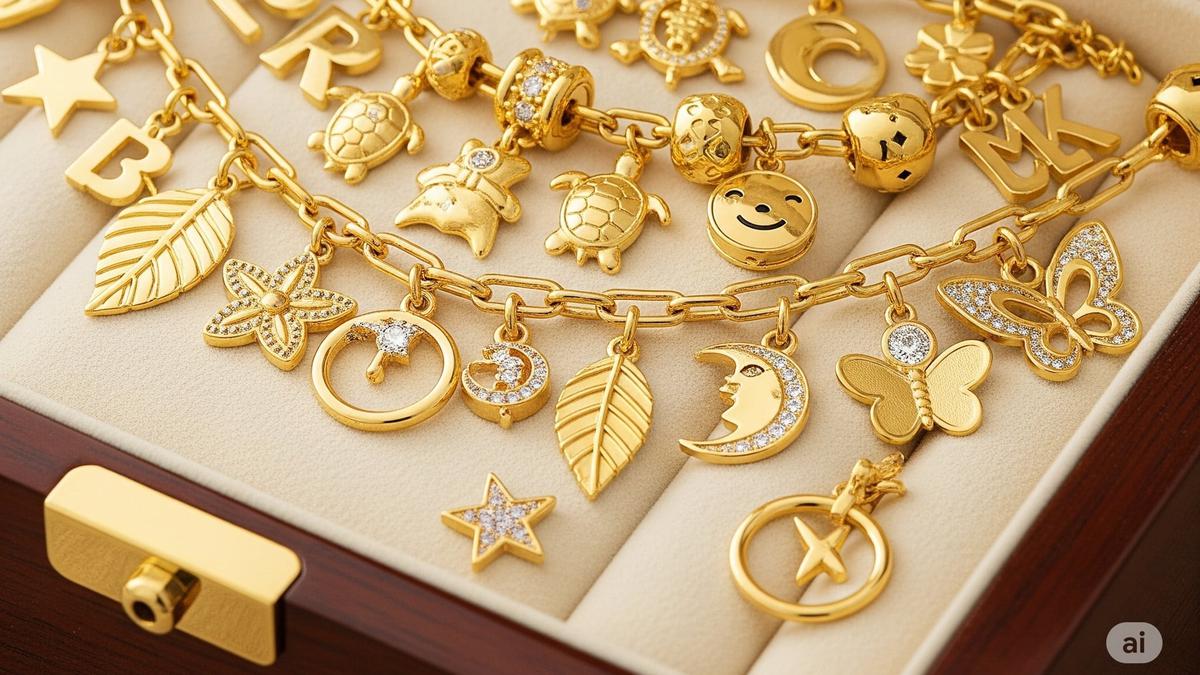 Perbandingan Gelang Emas Charm Bracelet 24 Karat 5 Gram vs 10 Gram: Mana yang Lebih Cocok?