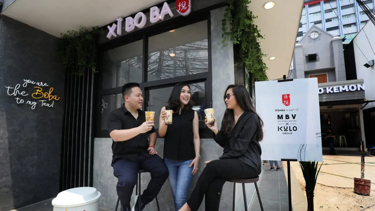 Kulo Group dan Mitra Boga Ventura (MBV) yang megembangkan minuman segar boba. Dok