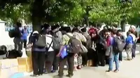 VIDEO: Cegah Penyusup, Rombongan Demo 4 November Foto Bersama