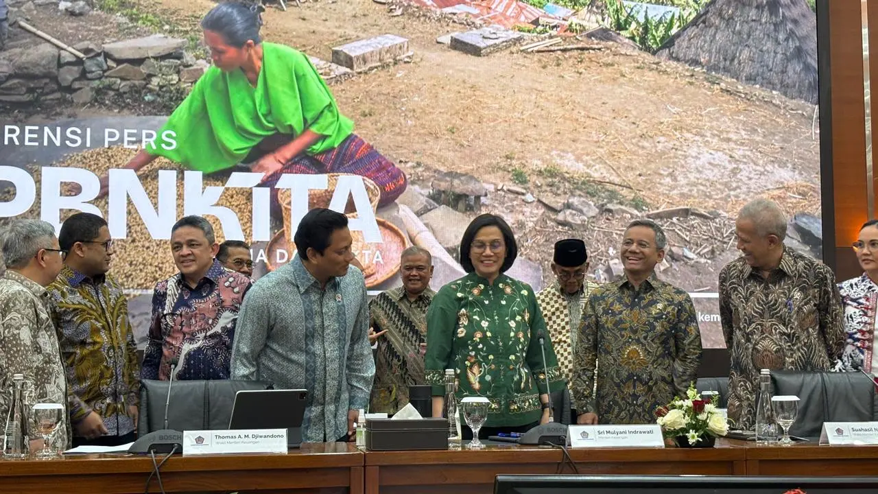 Konferensi Pers APBN, di Kementerian Keuangan, Jakarta, Selasa (17/6/2025). (Foto: Liputan6.com/Tira Santia)