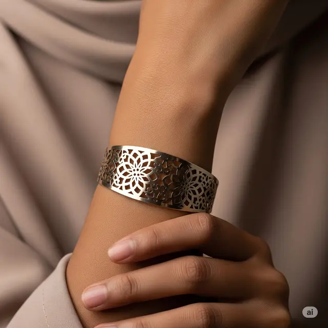 Model Gelang Emas Terbaru. Foto: Gemini
