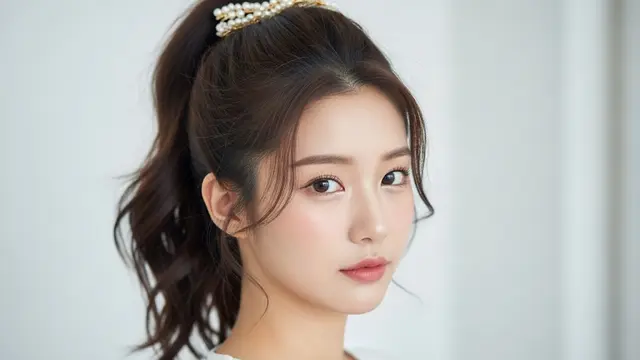 Ponytail ala Korea