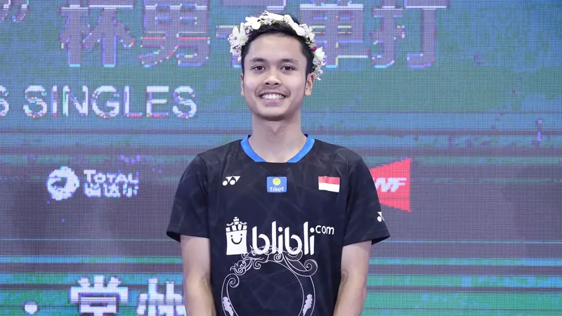 Anthony Sinisuka Ginting, China Terbuka 2018