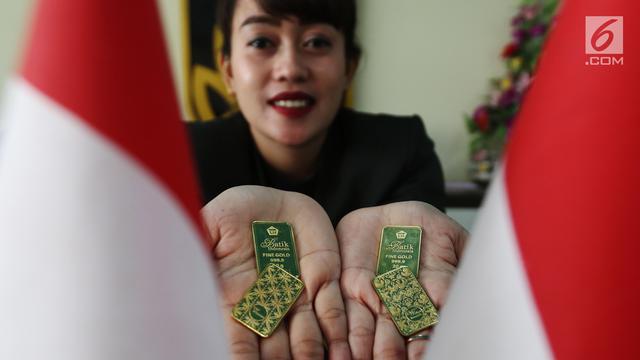Harga Emas Antam Naik Jadi Rp 666 Ribu per Gram
