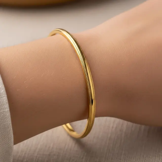 Gelang Emas 5 Gram Bulat Polos yang Murah