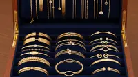 12 Model Gelang Emas 3 Gram Terbaru untuk Tangan Kurus Anti Longgar, Elegan dan Proporsional