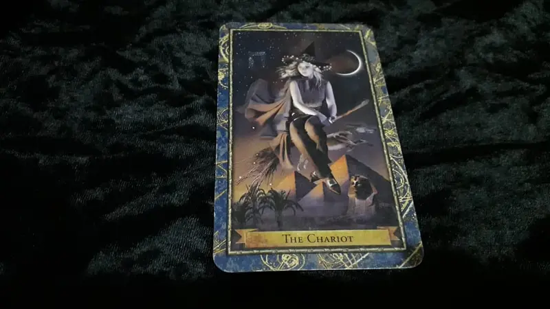 The Chariot, kartu yang terbuka dalam Tarot Hari Ini, Jumat 27 Juli 2018. (Foto: Elisabet Kusumodewi)