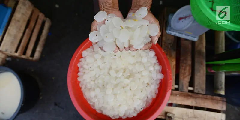 Berburu Kolang-kaling untuk Sajian Buka Puasa Saat Ramadan