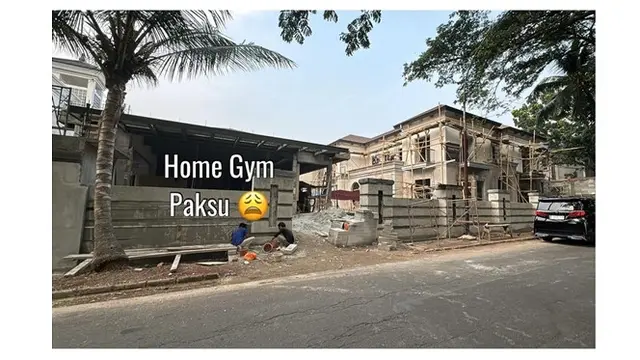 6 Potret Pembangunan Rumah Baru Sabrina Chairunnisa, Tempat Gym Deddy Corbuzier Jadi Sorotan