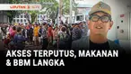 Darurat pangan dan energi melanda Kota Sibolga dan Kabupaten Tapanuli Tengah, stok di kedua daerah ini habis, sementara akses yang masih terputus memicu penjarahan di sejumlah toko dan mini market. Kelangkaan BBM membuat ratusan warga antre di SPBU h...