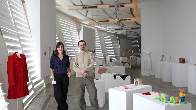 Olinka Vistica (kiri) dan Drazen Grubisic (kanan), pendiri Museum of Broken Relationships. (dok. instagram.com/brokenships/https://www.instagram.com/p/BCkqcpgp5xU/Novi Thedora)