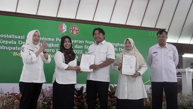 BPR Bank Daerah Bojonegoro menggandeng PT Bimasakti Multi Sinergi, penyedia aplikasi e-Money SpeedCash, meluncurkan Bojonegoro Pay.