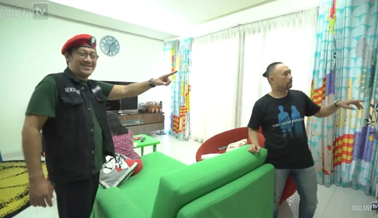 Rumah Ronal Surapradja (Sumber: Youtube/Taulany TV)