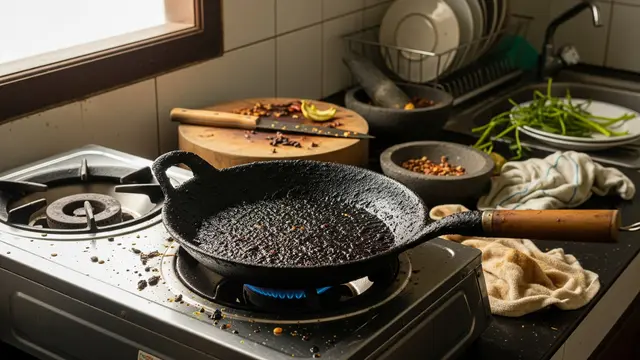 Penyebab Alat Dapur Mudah Berkerak