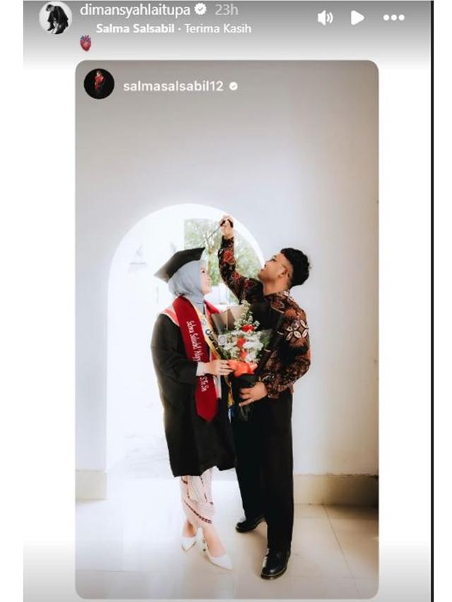 6 Potret Wisuda Salma Salsabil dari ISI Jogja, Raih Gelar Sarjana Terapan Seni