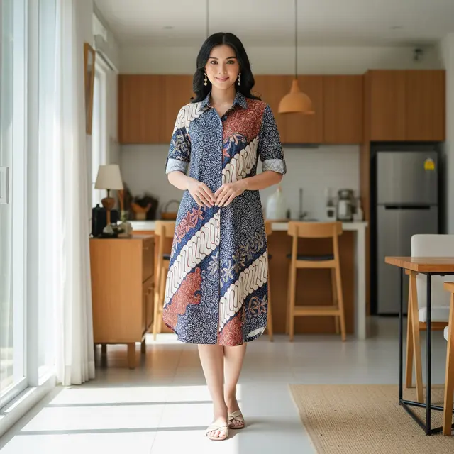Model Dress Batik Kekinian untuk Tampilan Cantik dan Stylish