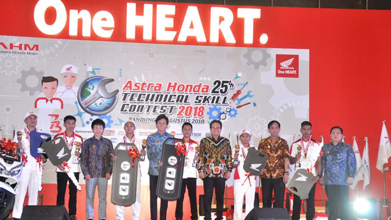 5 Fakta Menarik  Final Honda Technical Skill Contest ke 25 di Bandung
