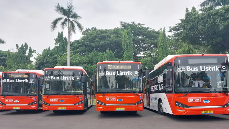 Bus listrik Damri