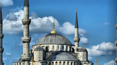 masjid biru turki
