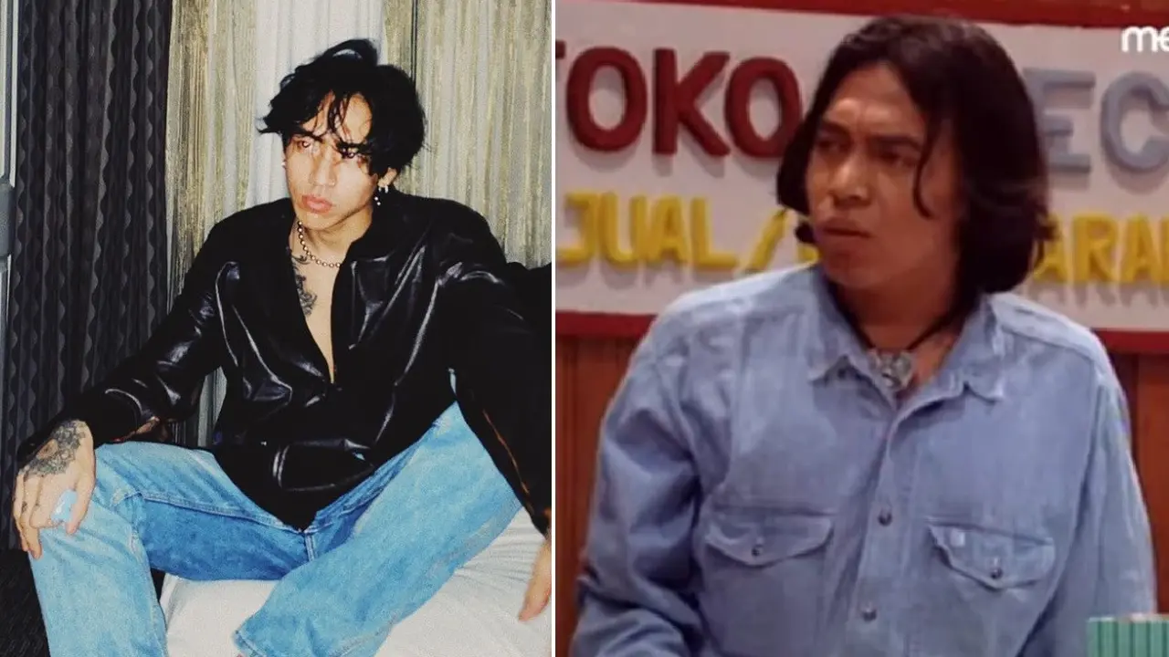 Komeng dimasa muda dengan DPR Ian