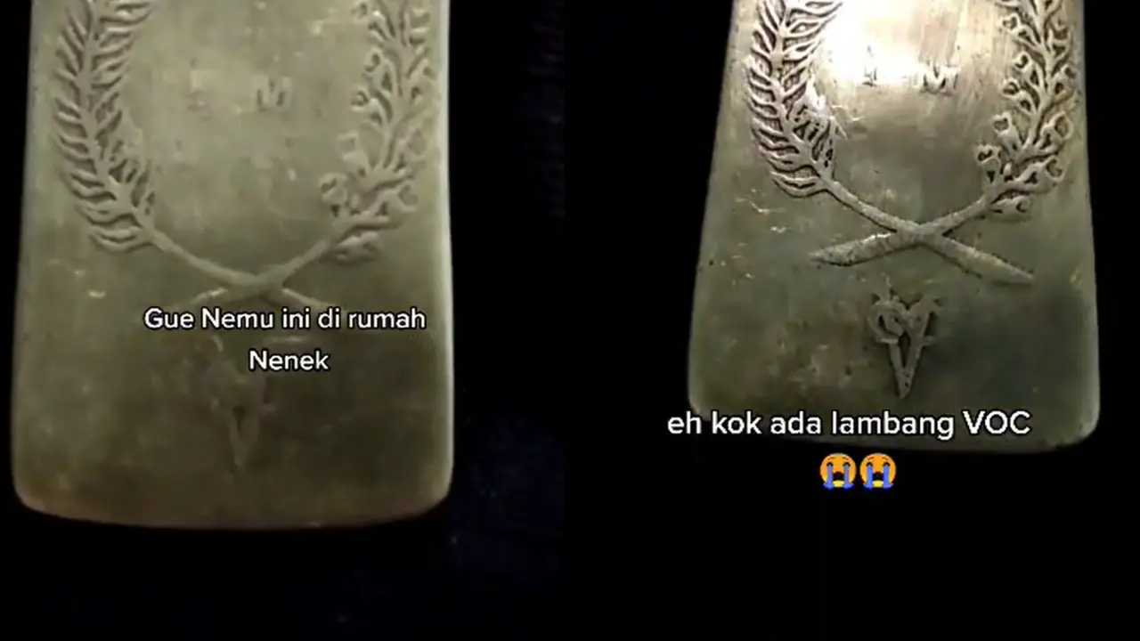 Seorang pemuda menemukan emas batangan di rumah neneknya berujung viral.