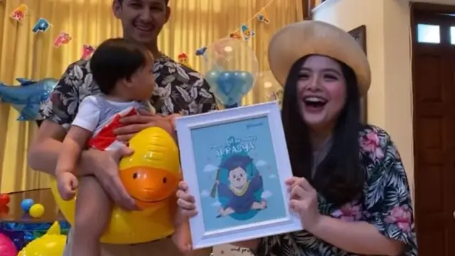 7 Momen Ulang Tahun Pertama Anak Tasya Kamila, Penuh Rasa Bahagia
