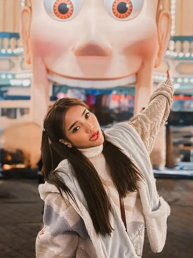 OOTD Fuji An Liburan ke Disneyland Tokyo. [@fuji_an]