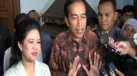 Joko Widodo membantah dengan tegas isu pengusiran dirinya oleh Puan  Maharani pada 9 April 2014.