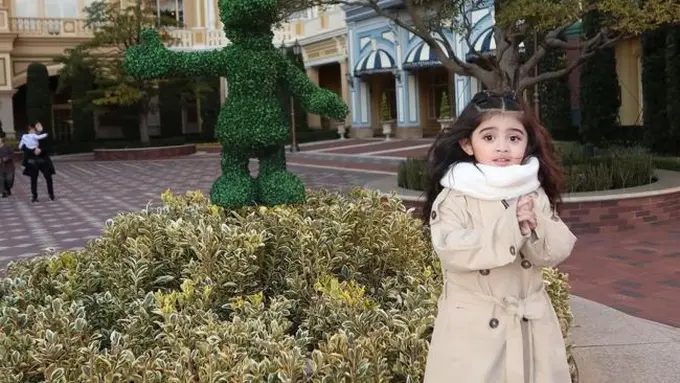 Potret Guzelim Aracelli anak Margin Wieheerm dan Ali Syakieb (credit: instagram @marginw/guzelimalisyakieb).