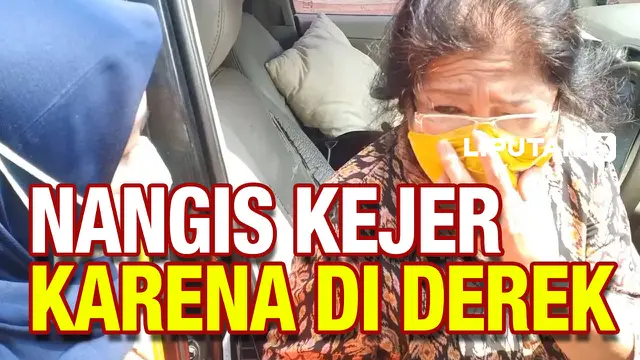VIDEO: Parkir Sembarangan, Emak-emak Ini Nangis Kejer di Hadapan Petugas