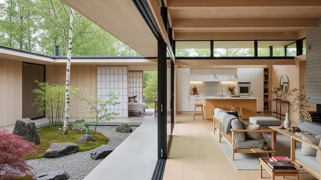 Desain Rumah Minimalis Skandinavia dengan Pencahayaan Alami/Gemini AI