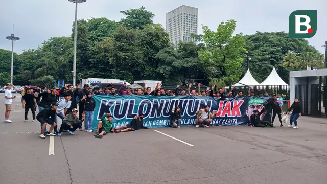 Bonek di Stadion Utama Gelora Bung Karno, Jakarta