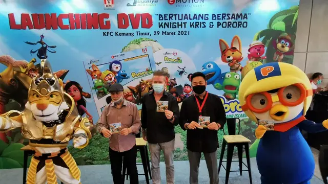 Kisah Animasi Pororo dan Knight Kris jadi Pilihan Tontonan Anak