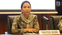Menteri Badan Usaha Milik Negara (BUMN) Rini Soemarno. (Liputan6.com/Angga Yuniar)