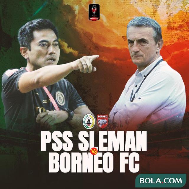 Piala Presiden 2022 - Duel Pelatih - PSS Sleman Vs Borneo FC