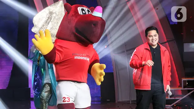 Erick Thohir di Konser Histeria Pesta Bola Dunia 2023