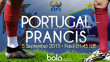 Portugal vs Prancis (Bola.com/Samsul Hadi)