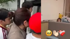 Momen Haru Raffi dan Nagita Jenguk Lily yang Kena Influenza Dari Balik Kaca, Netizen: Bikin Mewek