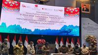 Peresmian penutupan perdagangan BEI Tahun 2021 oleh Menko Perekonomian RI Airlangga Hartarto, Kamis, (30/12/2021). (Foto: istimewa)