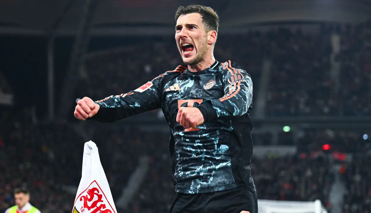 Kemenangan ini membawa Bayern Muenchen kini mengoleksi 61 poin dari 24 pertandingan, unggul 11 poin dari Bayer Leverkusen yang berada pada posisi kedua. (Tom Weller/dpa via AP)