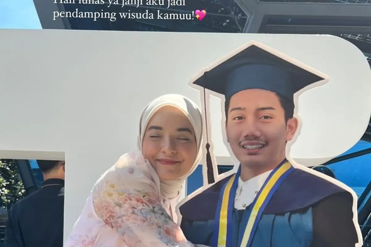 Penuhi Janji, Nabila Ishma Hadir Jadi Pendamping di Wisuda Mendiang Eril Anak Ridwan Kamil