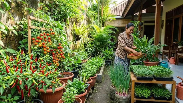 Tren Mini Food Garden 2026, Halaman Kecil Bisa Panen Sepanjang Tahun