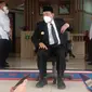 Gubernur Banten, Wahidin Halim, Di Kantornya. (Jumat, 21/05/2021). (Liputan6.Com/Yandhi Deslatama).