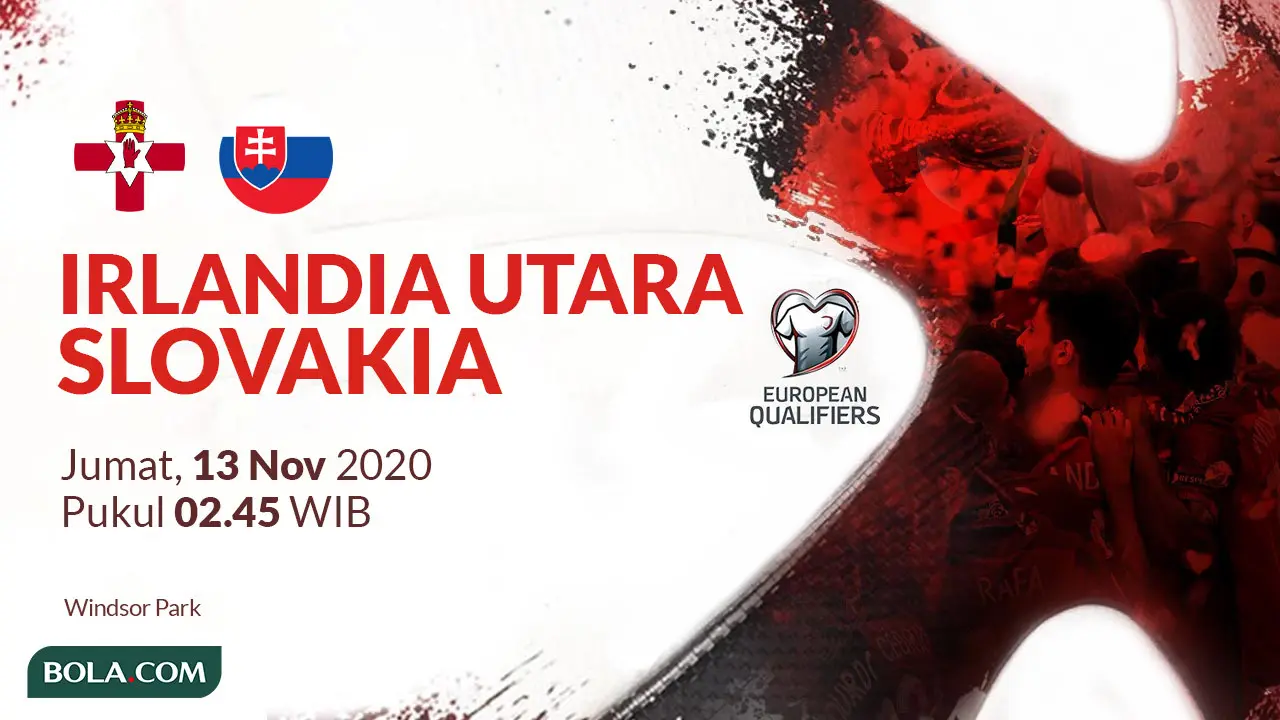 Kualifikasi Piala Eropa 2020 - Irlandia Utara Vs Slovakia