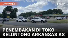 3 Orang Tewas dan 10 Orang Terluka dalam Penembakan di Toko Kelontong Mad Butcher Arkansas AS