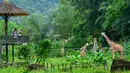 Orang-orang mengunjungi Kebun Binatang Negara dekat Kuala Lumpur, Malaysia, 19 Desember 2020. Kebun Binatang Negara kembali dibuka untuk umum setelah dua bulan ditutup berdasarkan perintah kontrol pergerakan bersyarat di area tersebut. (Xinhua/Chong Voon Chung)