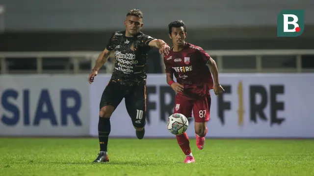 Foto: Dua Gol Irfan Bachdim Bawa Persis Solo Juara Liga 2 2021 usai Bungkam Rans CiLegon FC 2-1