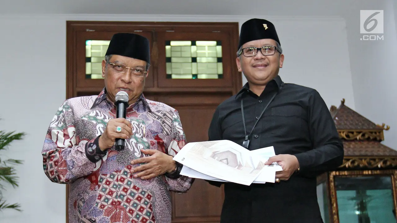PHOTO: Bahas Pilgub Jatim, Megawati Undang Said Aqil di Jalan Teuku Umar